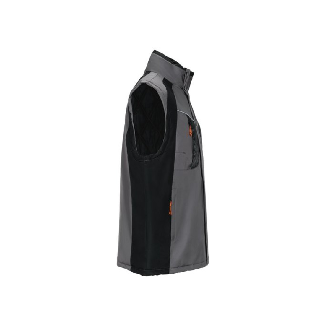Planam Winter-Weste Space grau/schwarz