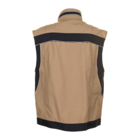 Planam Weste Plaline sand/schwarz