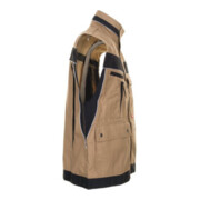 Planam Weste Plaline sand/schwarz-4