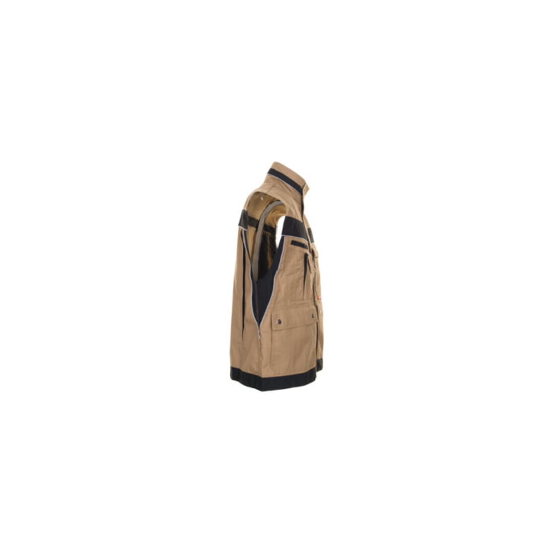 Planam Weste Plaline sand/schwarz