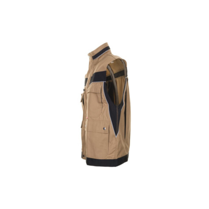 Planam Weste Plaline sand/schwarz