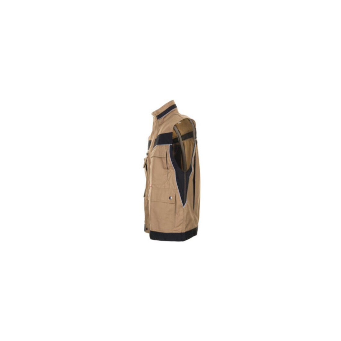 Planam Weste Plaline sand/schwarz