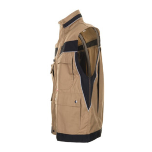 Planam Weste Plaline sand/schwarz