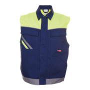 Planam Weste Visline marine/gelb/zink-1