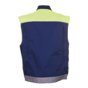 Planam Weste Visline marine/gelb/zink-2