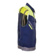 Planam Weste Visline marine/gelb/zink-4