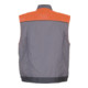 Planam Weste Visline zink/orange/schiefer-2