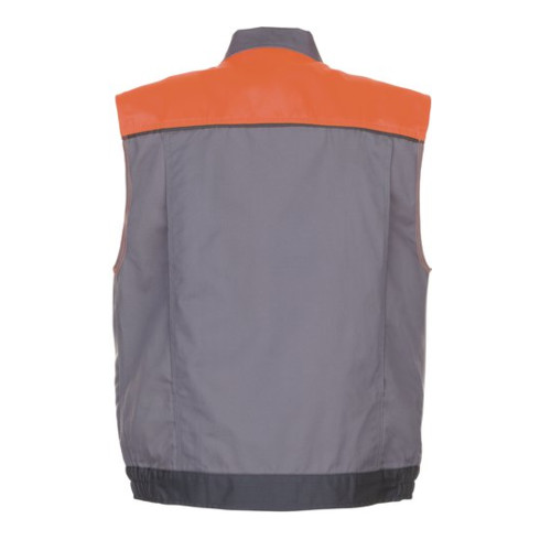 Planam Weste Visline zink/orange/schiefer