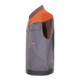 Planam Weste Visline zink/orange/schiefer-5