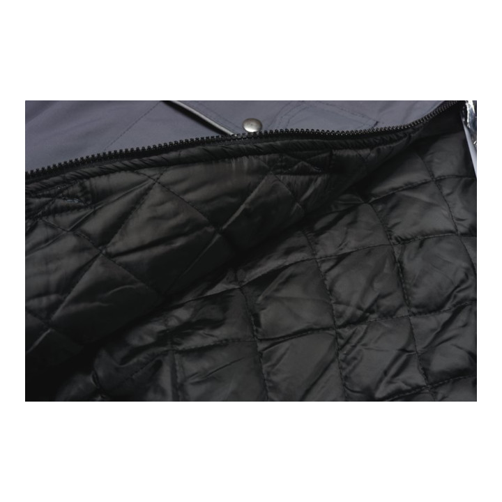 Planam Winter Blouson Canvas 320 grau/schwarz