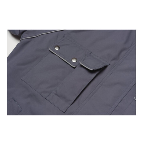 Planam Winter Blouson Canvas 320 kornblau/kornblau