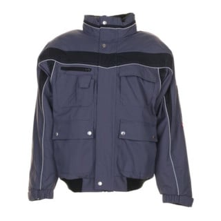 Planam Winter Blouson Plaline schiefer/schwarz