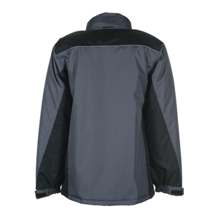 Planam Winterjacke Highline schiefer/schwarz L