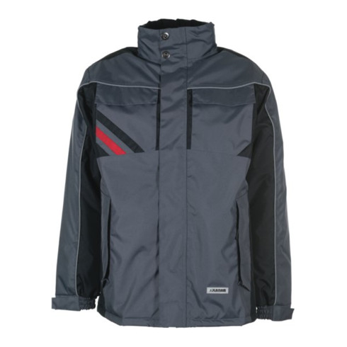 Planam Winterjacke Highline schiefer/schwarz