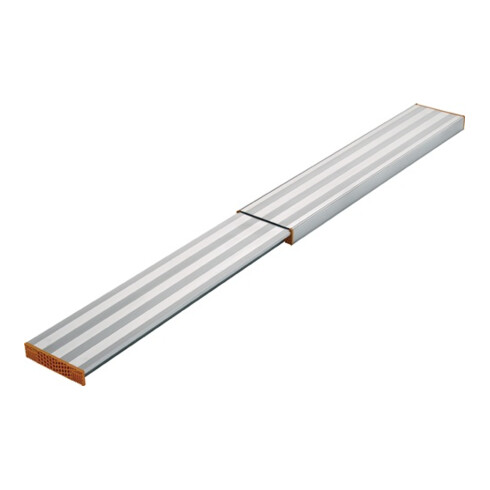 Planche de travail en aluminium Layher extensible de 1,64 à 2,9 m