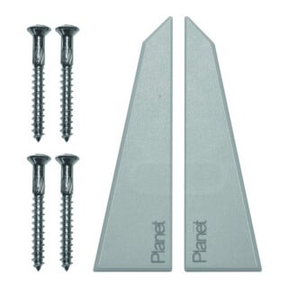 PLANET ASSA ABLOY Abdeckprofil Sockel, 1050mm Aluminium silberfarbig eloxiert