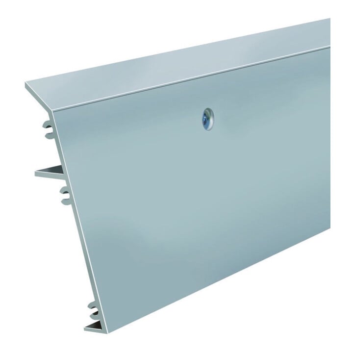 PLANET ASSA ABLOY Abdeckprofil Sockel, 850mm Aluminium silberfarbig eloxiert
