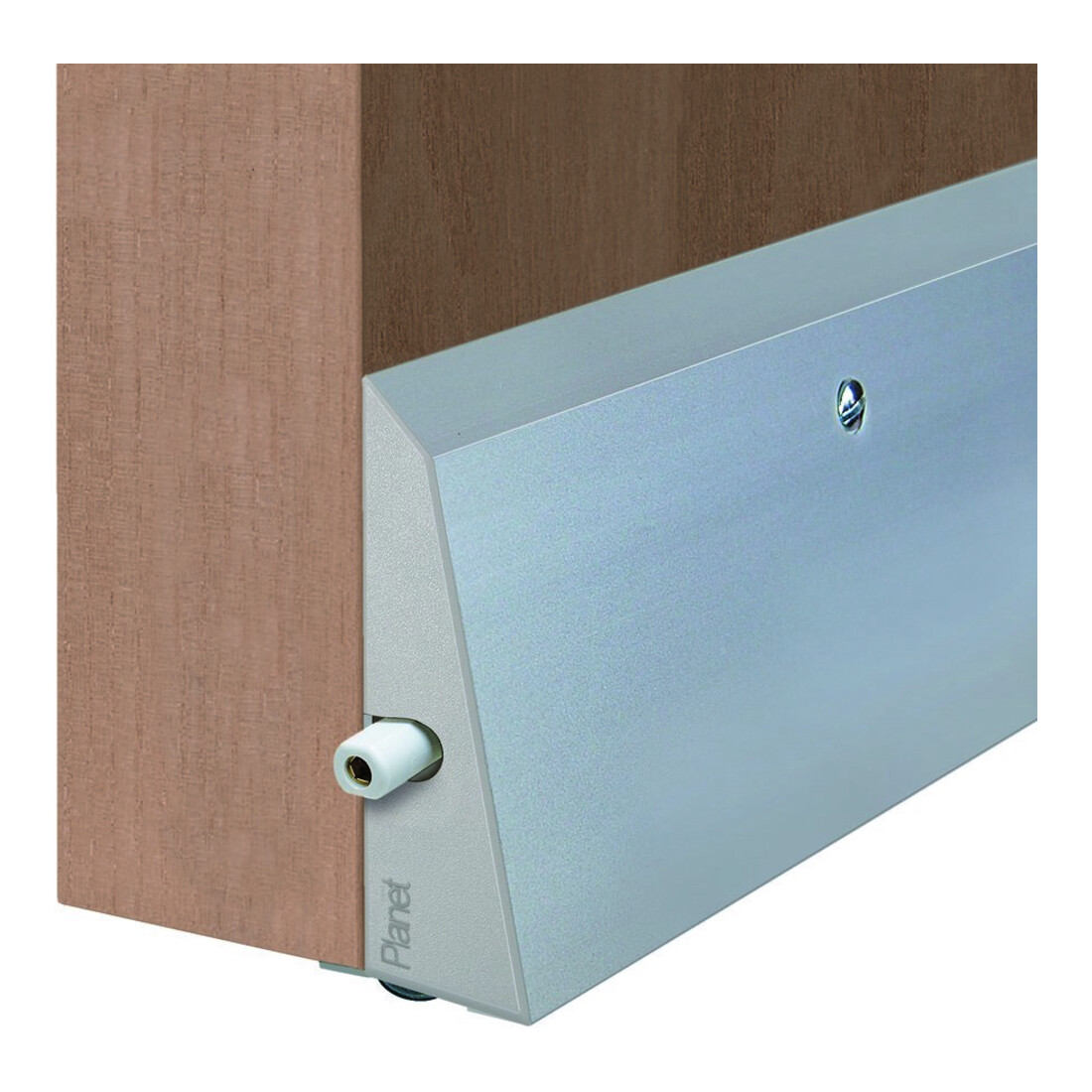 PLANET ASSA ABLOY Abdeckprofil Sockel, 850mm Aluminium silberfarbig eloxiert