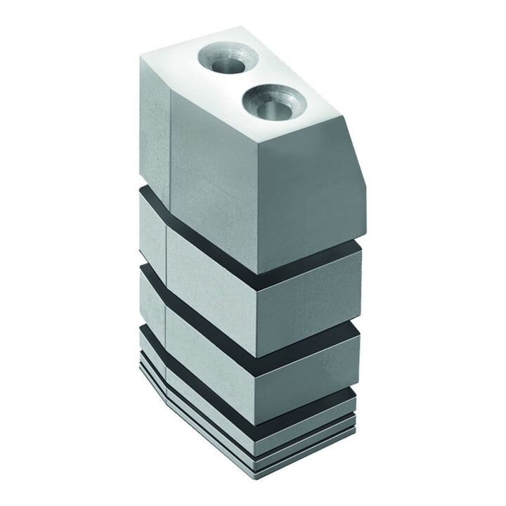 PLANET ASSA ABLOY Abdeckprofil Sockel, 850mm Aluminium silberfarbig eloxiert