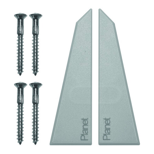 PLANET ASSA ABLOY Abdeckprofil Sockel, 950mm Aluminium silberfarbig eloxiert