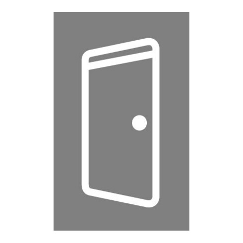 PLANET ASSA ABLOY Joint bas de porte FT, 850 mm Aluminium