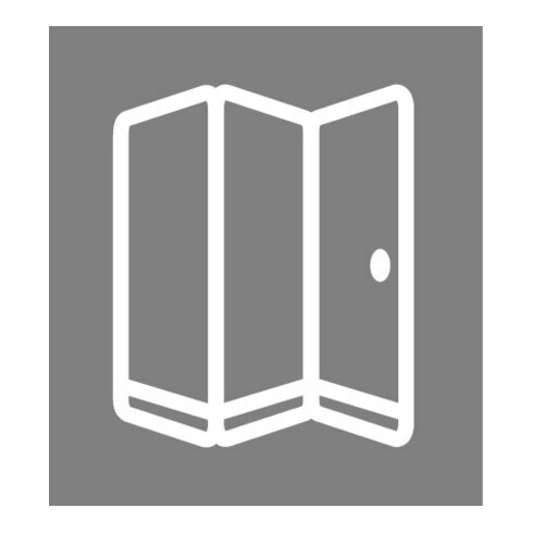 PLANET ASSA ABLOY Joint bas de porte FT, 850 mm Aluminium