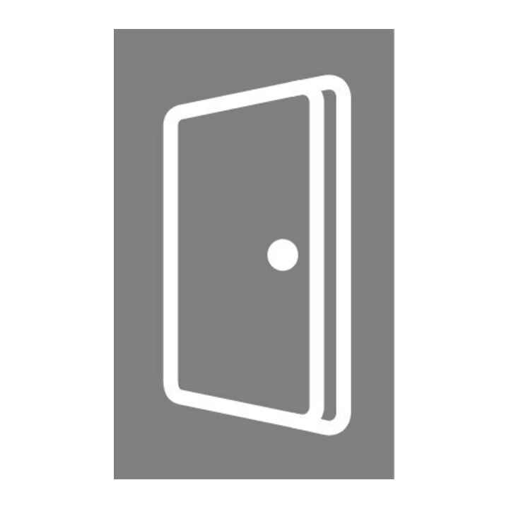 PLANET ASSA ABLOY Joint de bas de porte MF, 835 mm Aluminium
