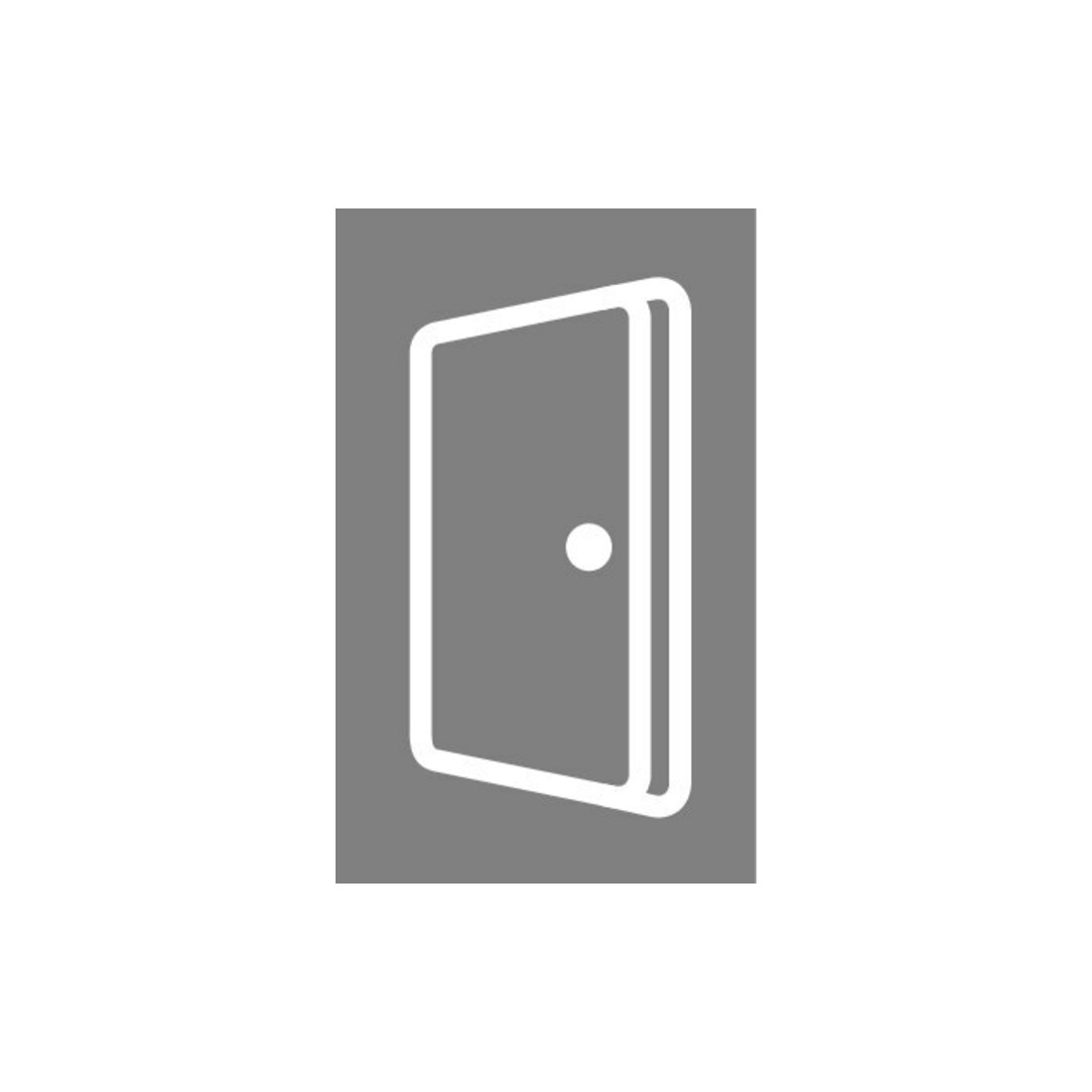 PLANET ASSA ABLOY Joint de bas de porte MF, 835 mm Aluminium