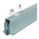 PLANET ASSA ABLOY Joint d'étanchéité de porte FT, 950 mm Aluminium-4