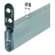 PLANET ASSA ABLOY Joint d'étanchéité de porte HS, 1085mm Aluminium-4