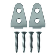 PLANET ASSA ABLOY Joint d'étanchéité de porte MF, 1085 mm Aluminium