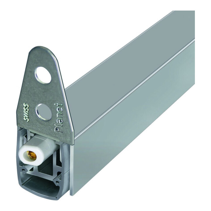PLANET ASSA ABLOY Joint d'étanchéité de porte MF, 960 mm Aluminium