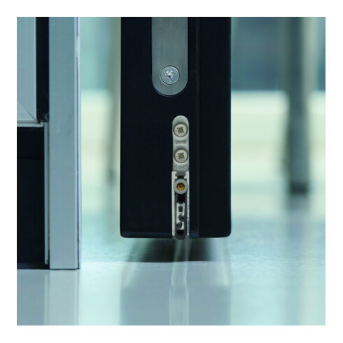 PLANET ASSA ABLOY Joint d'étanchéité de porte US, 1085 mm Aluminium