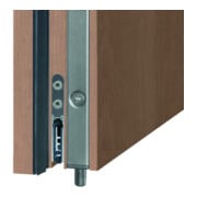 PLANET ASSA ABLOY Joint d'étanchéité de porte US, 960 mm Aluminium-4