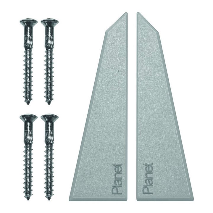 PLANET ASSA ABLOY Profil de finition plinthe, 1150 mm aluminium anodisé argenté