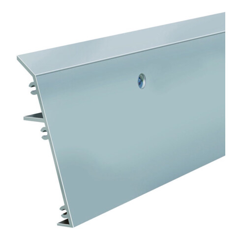 PLANET ASSA ABLOY Profil de recouvrement plinthe, 750 mm aluminium anodisé argenté