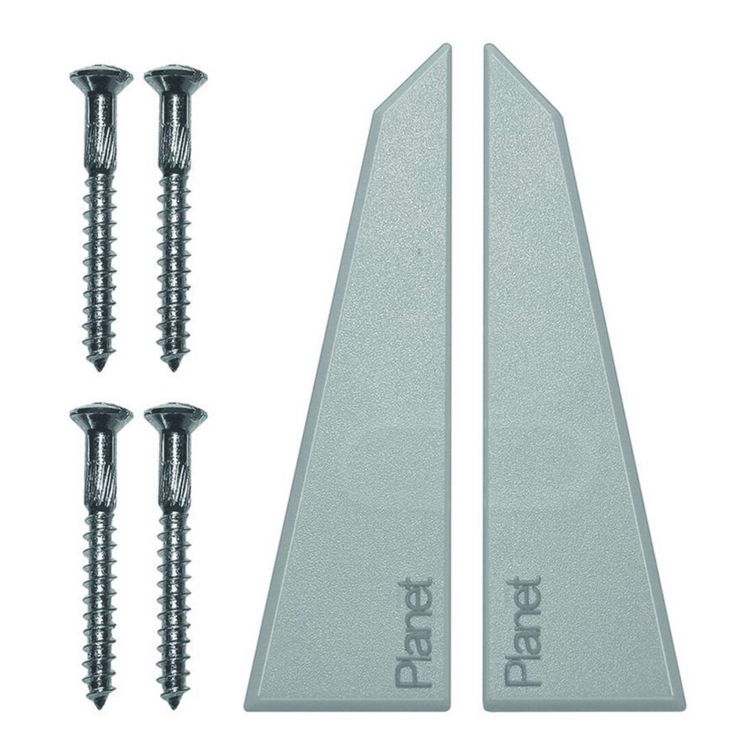 PLANET ASSA ABLOY Profil de recouvrement plinthe, 750 mm aluminium anodisé argenté