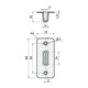 Planet Bac à compost BM 5x14INOX acier inoxydable plastique