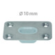 Planet Benne à fond plat BM Ø10INOX acier inoxydable plastique