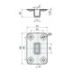 Planet Benne à fond plat BM Ø10INOX acier inoxydable plastique