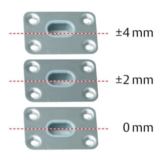 Planet Benne à fond plat BM Ø10INOX acier inoxydable plastique
