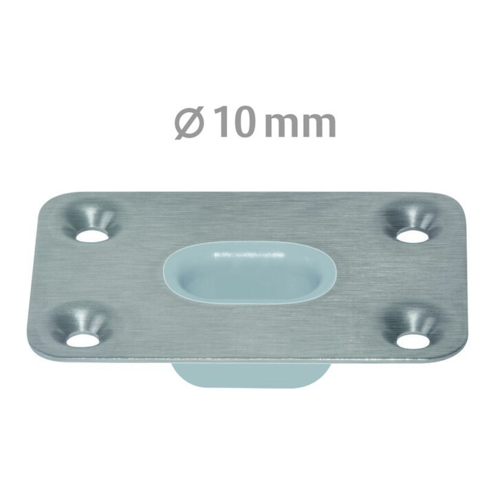 Planet Benne à fond plat BM Ø10INOX acier inoxydable plastique
