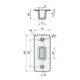 Planet Benne à fond plat BM Ø10INOX acier inoxydable plastique