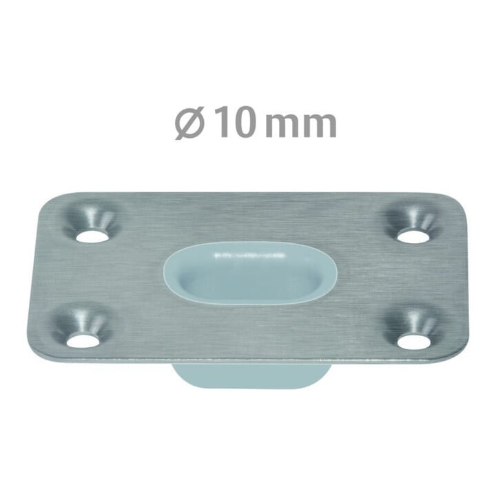 Planet Bodenmulde BM Ø10INOX Edelstahl Kunststoff