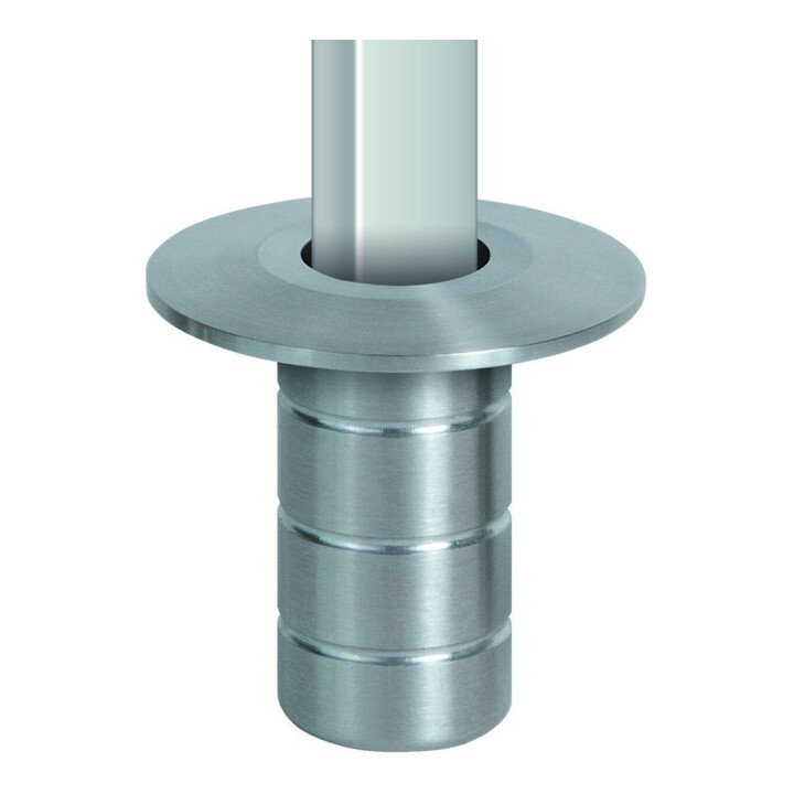 Planet Bodenmulde BM-R BINOX acier inoxydable 5 x 13 mm