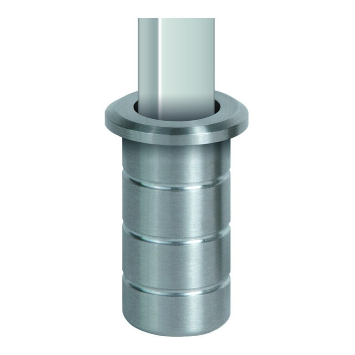 Planet Bodenmulde BM-R BINOX acier inoxydable 5 x 13 mm