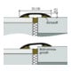 Planet Rail creux plat 1450 mm