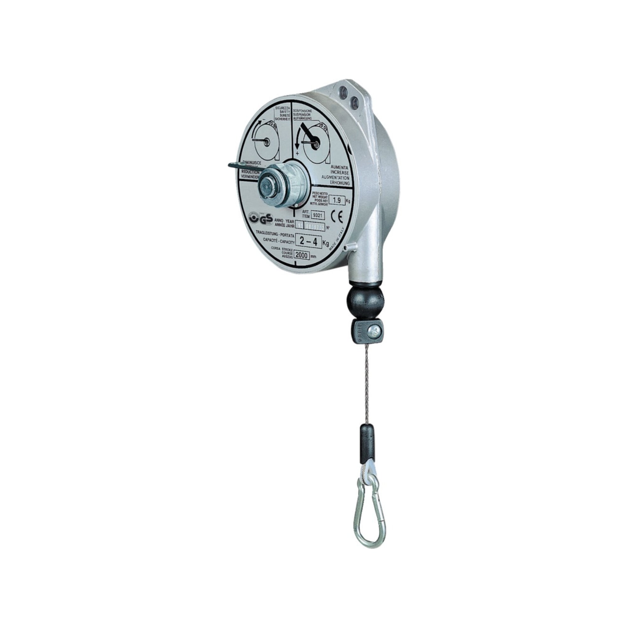Planeta Federzug Typ 9320 1-2,5 kg 2,0 m