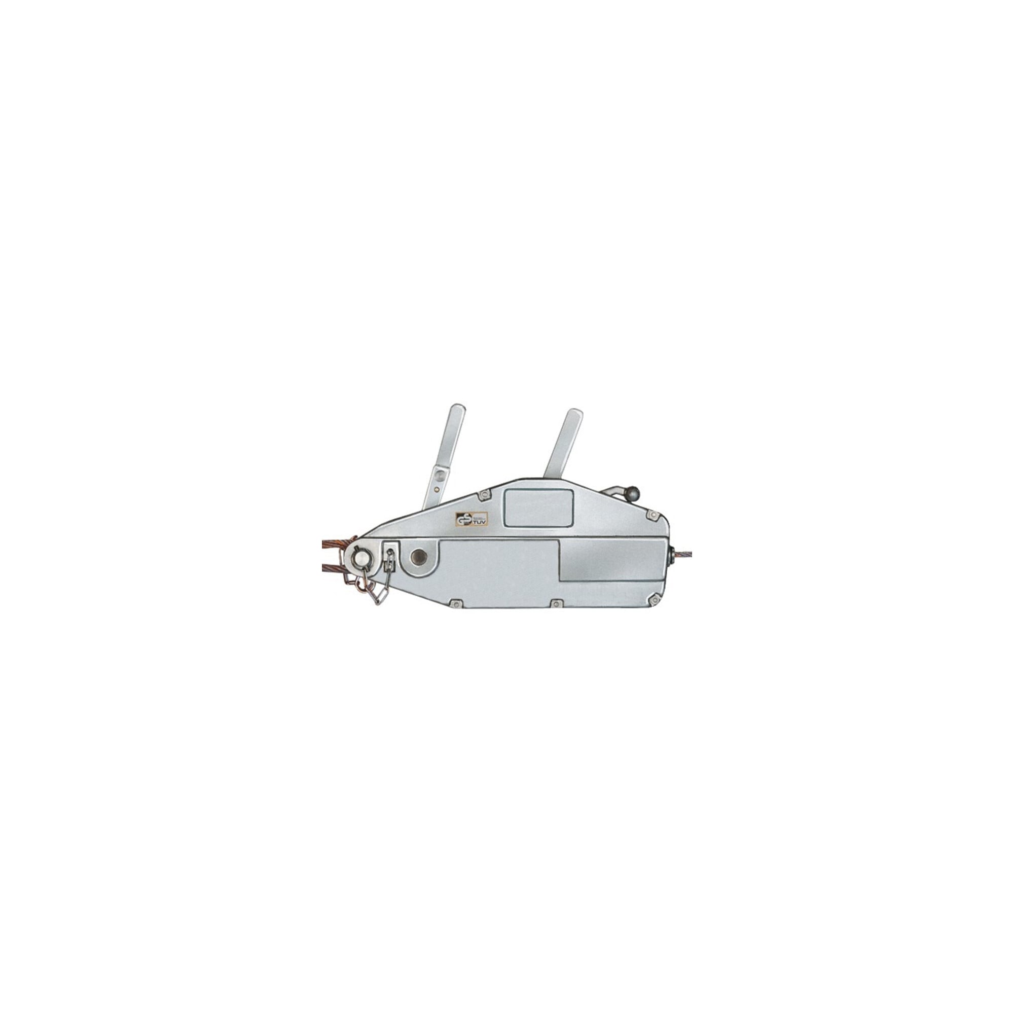 Planeta Universalseilzug 800 kg, mit Seil (20m)