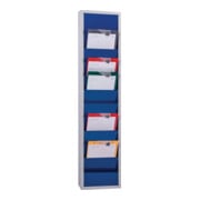 Planificateur d'atelier bleu outremer 2 rangs 1280 mm